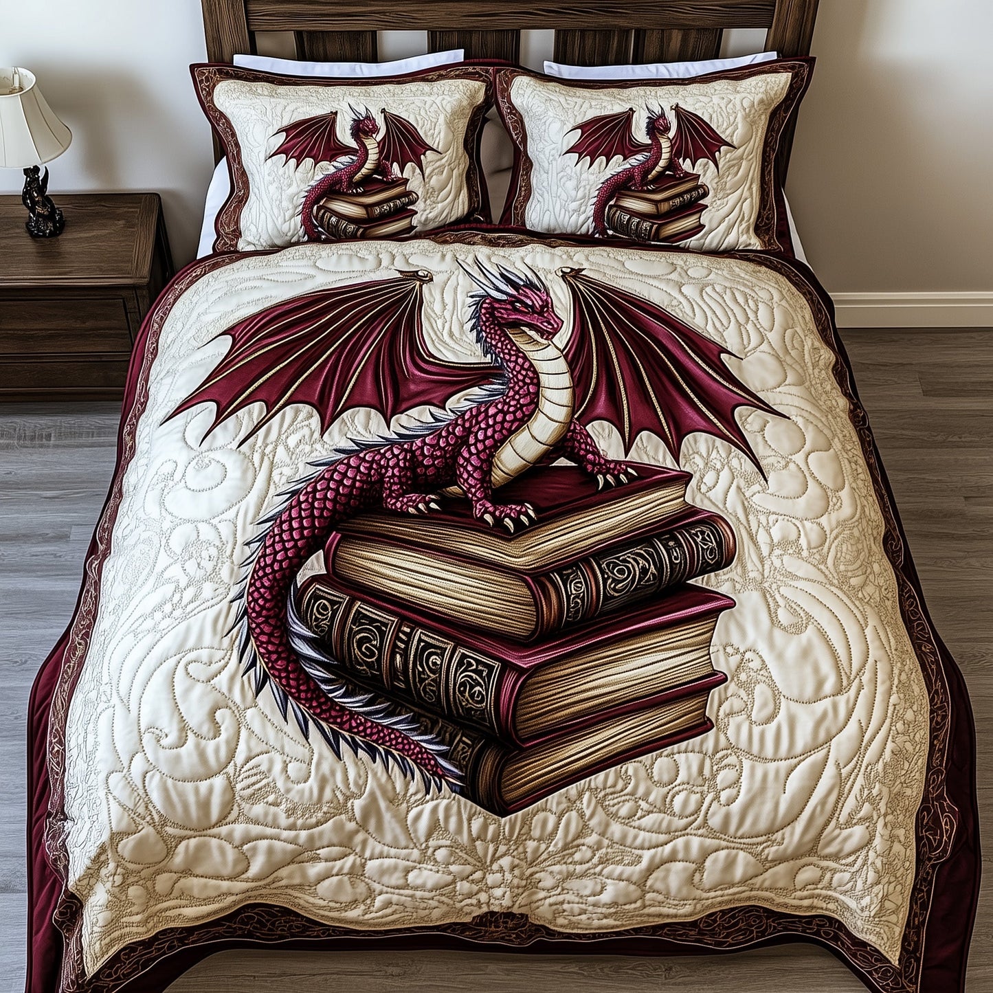 Keeper of Ancient Secrets 3-Piece Quilted Bedding Set GFTOHD6377