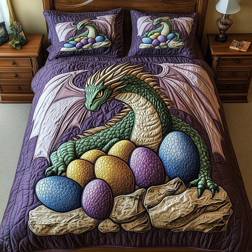 The Egg Keeper 3-Piece Quilted Bedding Set GFTOHD6384