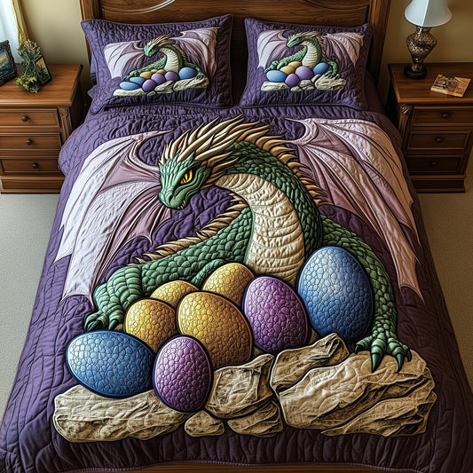 The Egg Keeper 3-Piece Quilted Bedding Set GFTOHD6384