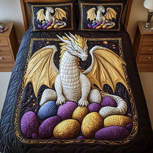 The Egg Keeper 3-Piece Quilted Bedding Set GFTOHD6385