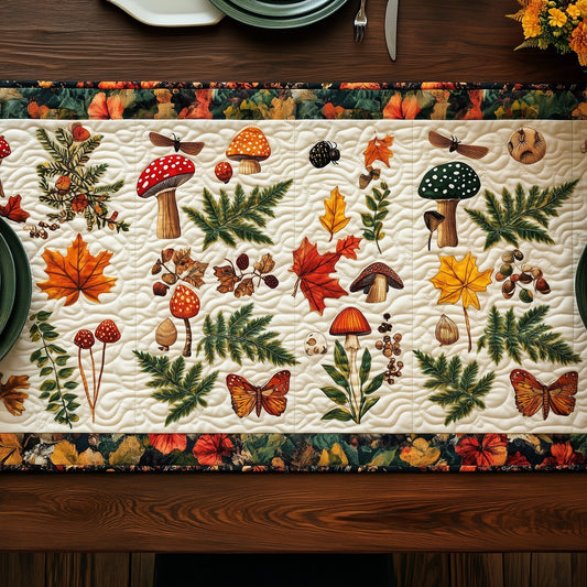Harvest Forest Fantasy Quilted Table Runner GFTOHD6435