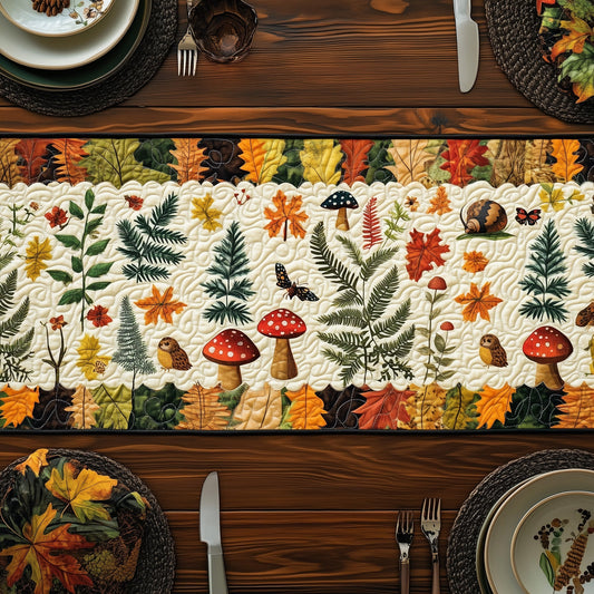 Fungal Forest Dreams Quilted Table Runner GFTOHD6436