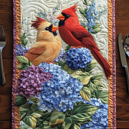 Love Among the Hydrangeas Quilted Table Runner GFTOHD6657