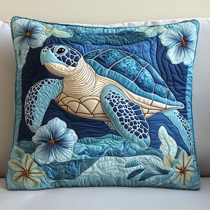Tropical Turtle Dreams Quilted Pillow Case GFTOHD6773
