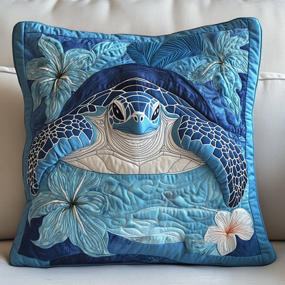 Tropical Turtle Dreams Quilted Pillow Case GFTOHD6775
