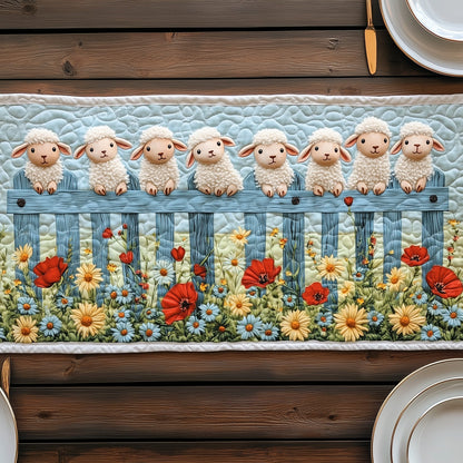 Lamb Lane Blossoms Quilted Table Runner GFTOHD6839