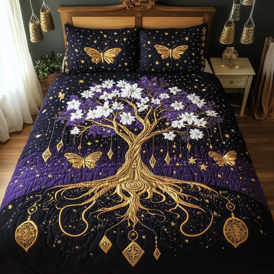 Tree of Celestial Dreams Duvet Cover Set GFTOHD6851