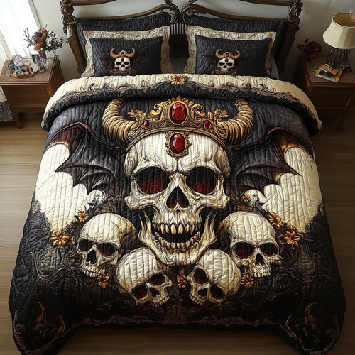 Throne of Skulls Duvet Cover Set GFTOHD6881