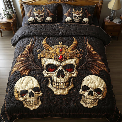 Throne of Skulls Duvet Cover Set GFTOHD6882