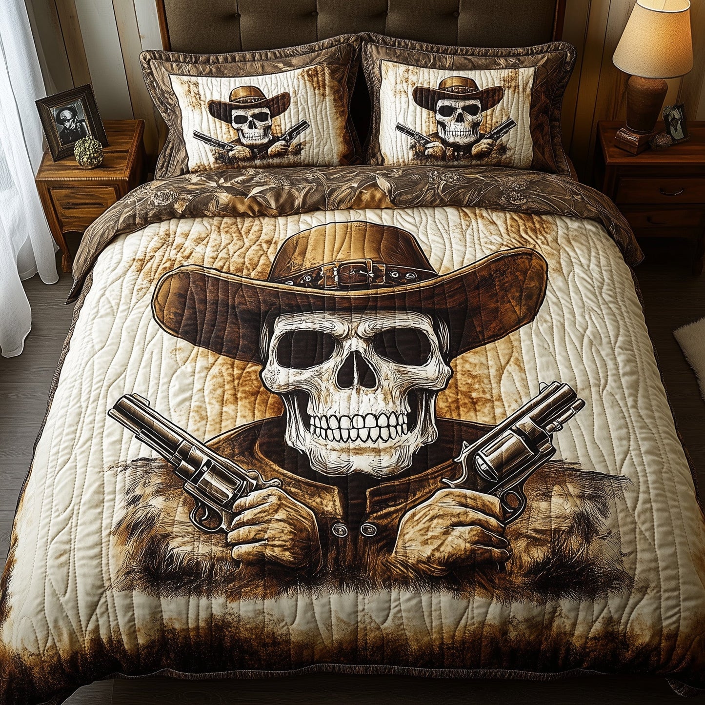Cowboy Skull Legacy Duvet Cover Set GFTOHD6884