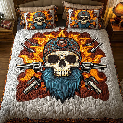 Skullfire Brotherhood Duvet Cover Set GFTOHD6891