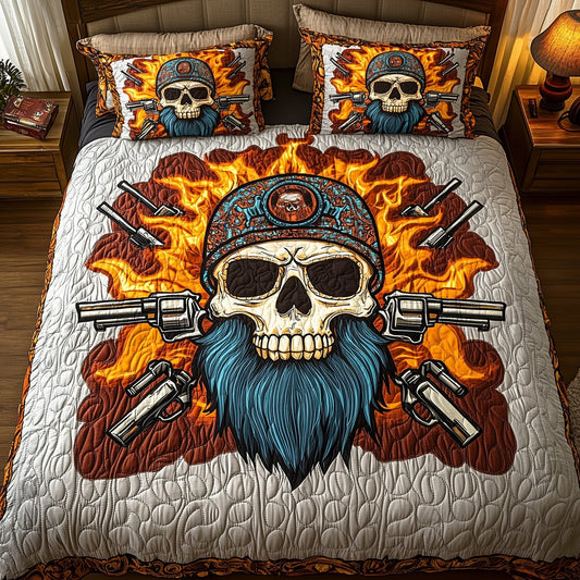 Skullfire Brotherhood Duvet Cover Set GFTOHD6891