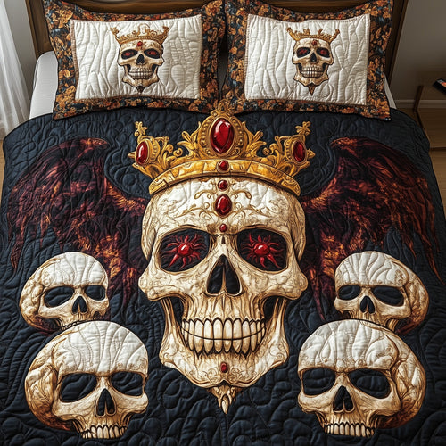 Throne of Skulls Duvet Cover Set GFTOHD6896
