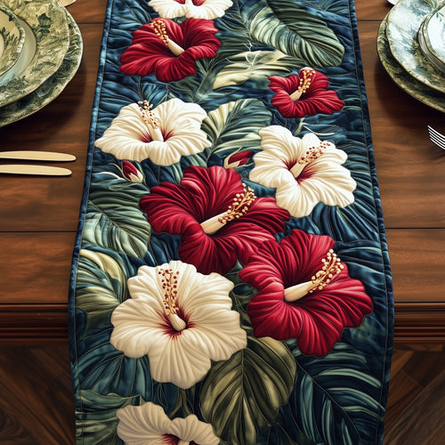 Hibiscus Haven Quilted Table Runner GFTOHD6924