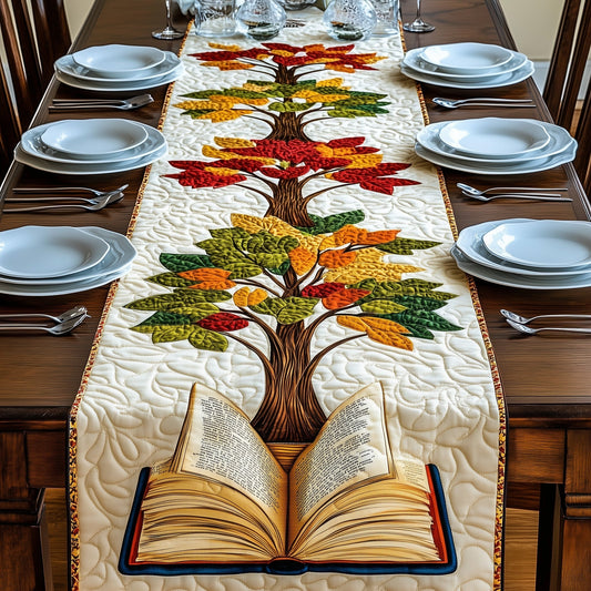 Juneteenth Wisdom Tree Quilted Table Runner GFTOHD6961