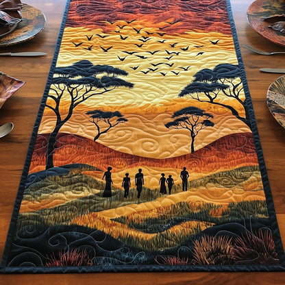 Juneteenth Sunset Unity Quilted Table Runner GFTOHD6965