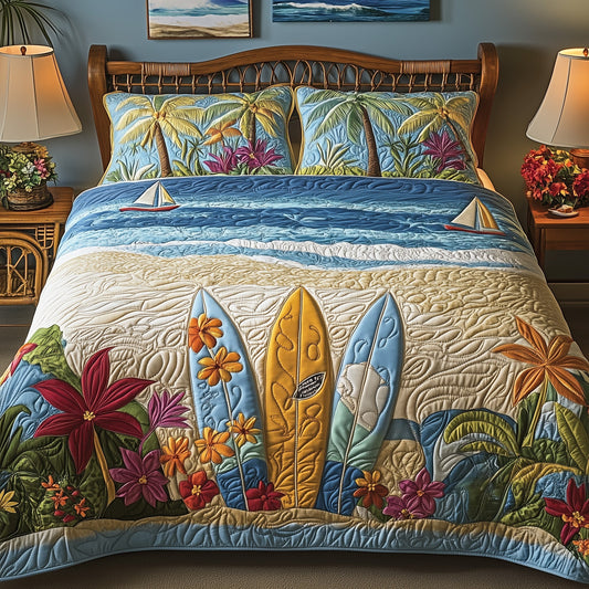Tropical Beach Duvet Cover Set GFTOHD7145
