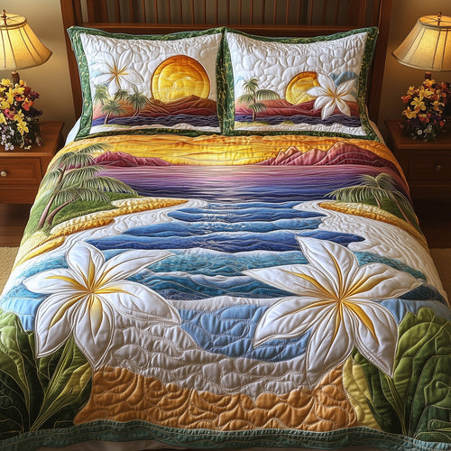 Tropical Beach Duvet Cover Set GFTOHD7151