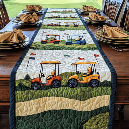 Golfing Classics Quilted Table Runner GFTOHD7241