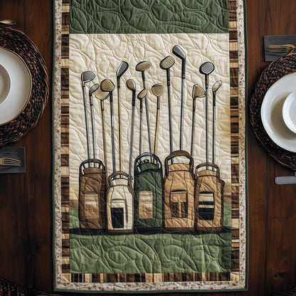 Vintage Fairway Quilted Table Runner GFTOHD7245