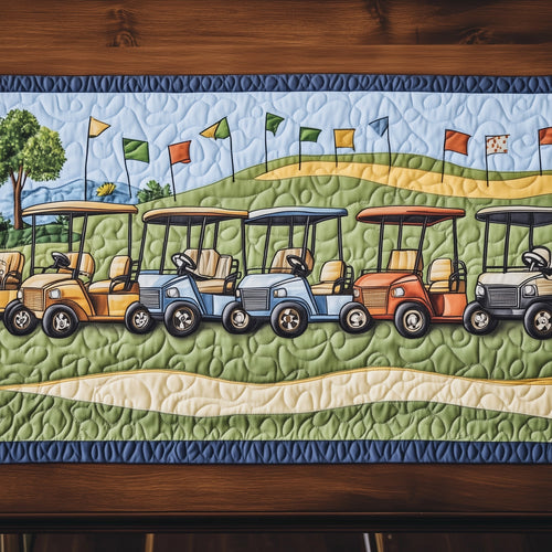 Golf Life Quilted Table Runner GFTOHD7249