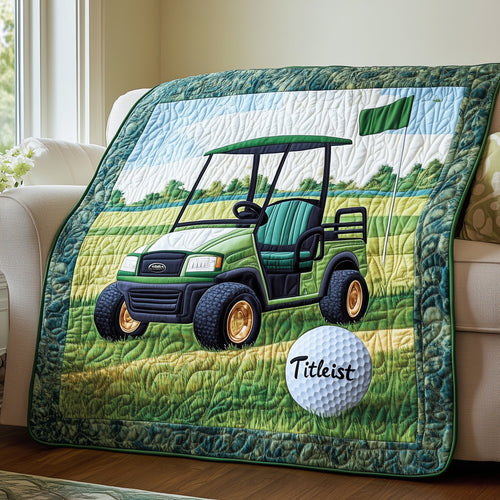 Golf Day Burst Quilted Blanket GFTOHD7259