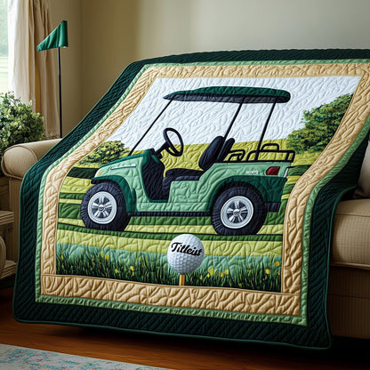Golf Day Burst Quilted Blanket GFTOHD7260