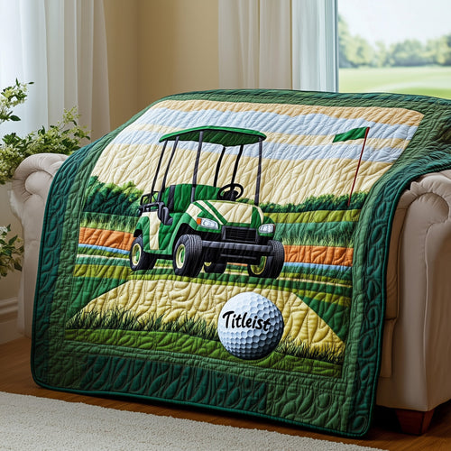 Golf Day Burst Quilted Blanket GFTOHD7261