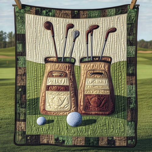 Golfing Classics Quilted Blanket GFTOHD7265