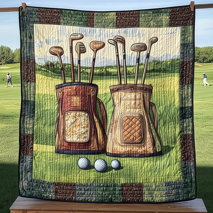 Fairway Traditions Quilted Blanket GFTOHD7267