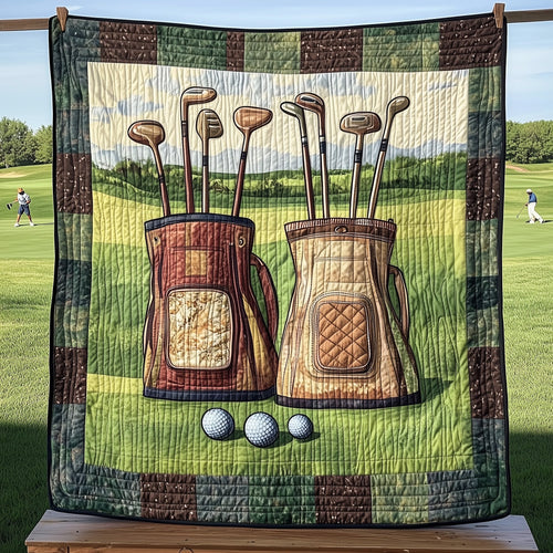 Fairway Traditions Quilted Blanket GFTOHD7267