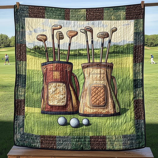 Fairway Traditions Quilted Blanket GFTOHD7267