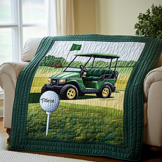 Golf Day Burst Quilted Blanket GFTOHD7274