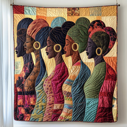 Juneteenth Queens Quilted Blanket GFTOHD7338