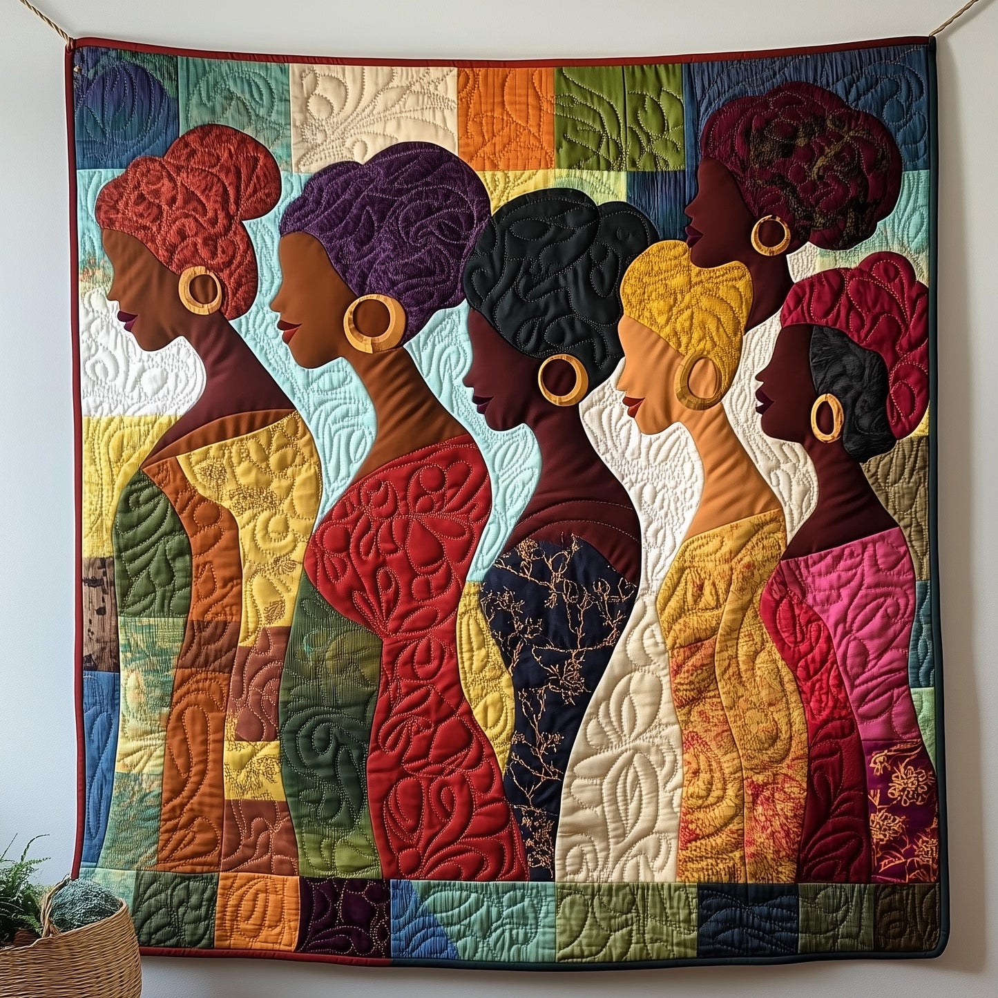 Juneteenth Queens Quilted Blanket GFTOHD7339