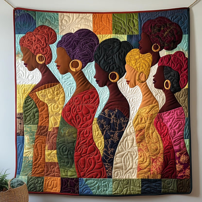 Juneteenth Queens Quilted Blanket GFTOHD7339