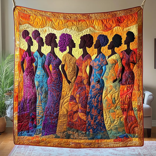 Juneteenth Queens Quilted Blanket GFTOHD7349