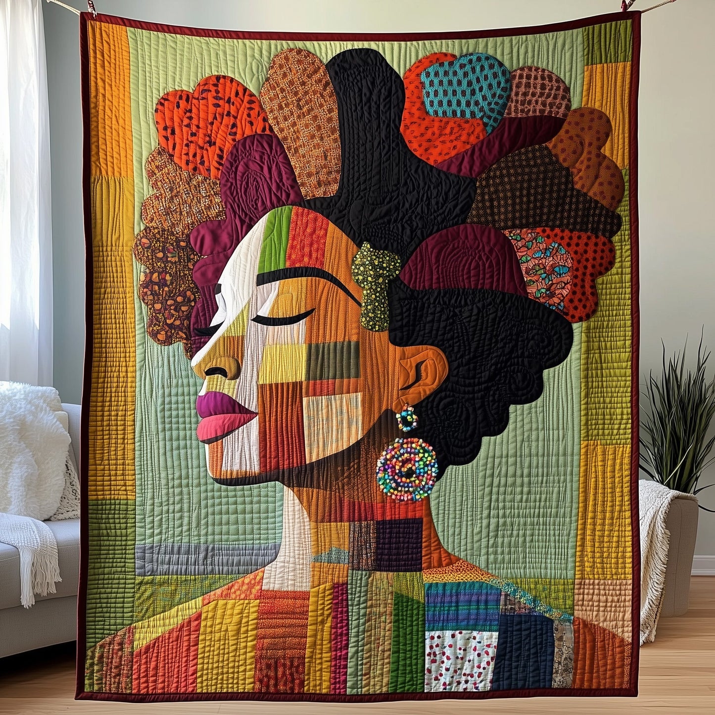 Radiance of a Queen Quilted Blanket GFTOHD7353