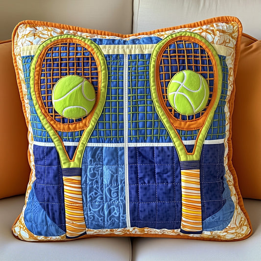 Tennis Time Quilted Pillow Case GFTOHD7733