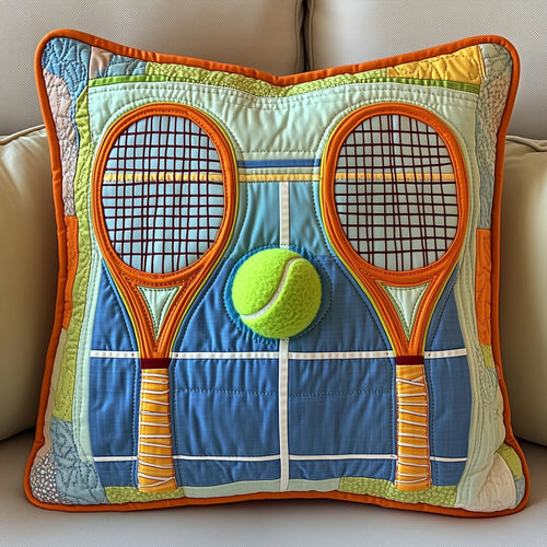 Tennis Time Quilted Pillow Case GFTOHD7734