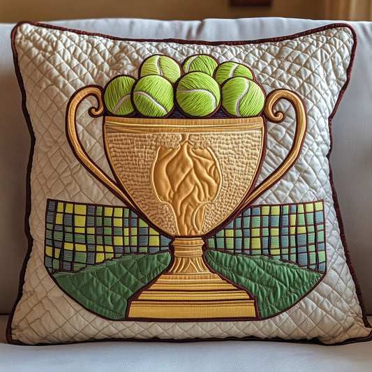 Tennis Champion Glory Quilted Pillow Case GFTOHD7739