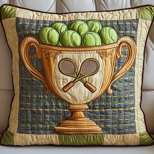 Tennis Champion Glory Quilted Pillow Case GFTOHD7741