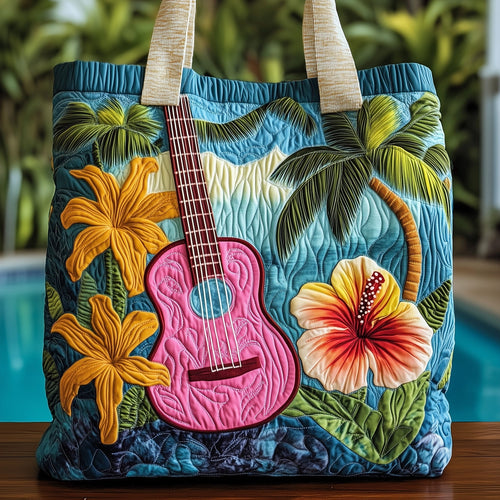 Aloha Vibes Quilted Tote Bag GFTOHD7854