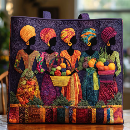 Golden Queens Quilted Tote Bag GFTOHD8234