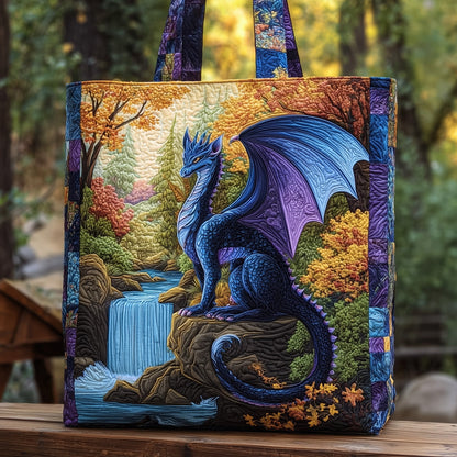 Majestic Dragon Quilted Tote Bag GFTOHD8248