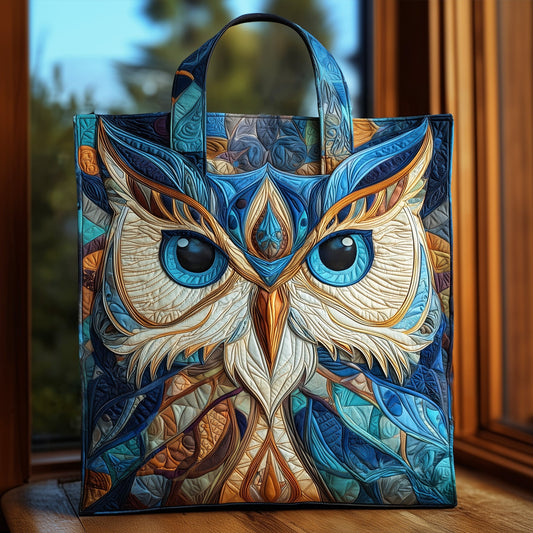 Owl Glow Quilted Tote Bag GFTOHD8427
