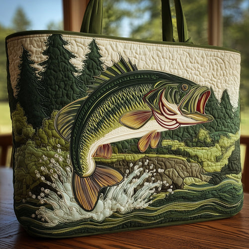 Fishing Quilted Tote Bag GFTOHD8455