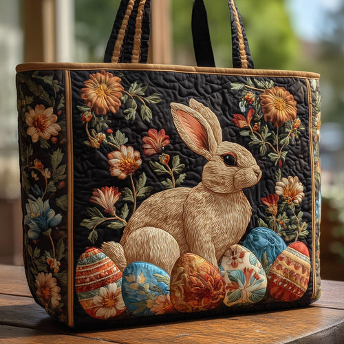 Blooming Bunny Quilted Tote Bag GFTOHD8481