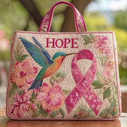 Breast Cancer Quilted Tote Bag GFTOHD8523