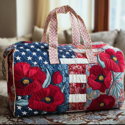 Patriotic Bloom Quilted Duffle Bag GFTOHD8528